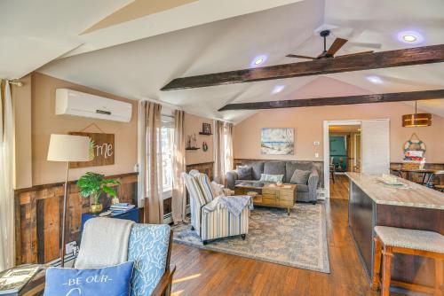 Walk to Beach Water-View Abode in Portsmouth! in Portsmouth, USA