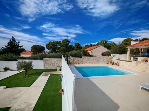Viesnīcas āriene, Villa MM Stankovci with heated pool, sauna, jacuzzi in Stankovci