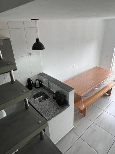 廚房, Pousada Dunas da Joaquina Duplex in 若阿金娜海灘