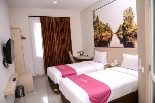 2 twin beds