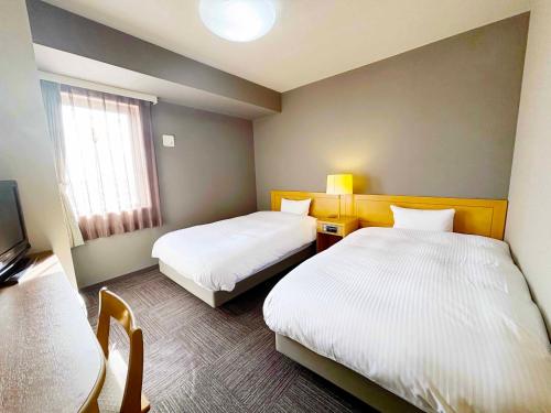 ルートイングランティア羽生SPA RESORTツインルーム　共用バスルーム　禁煙