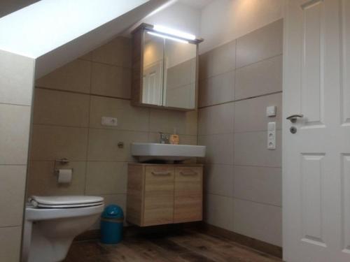 Ferienhof Dipperz Wohnung mit großer Dach-Terrasse in 迪佩爾茨