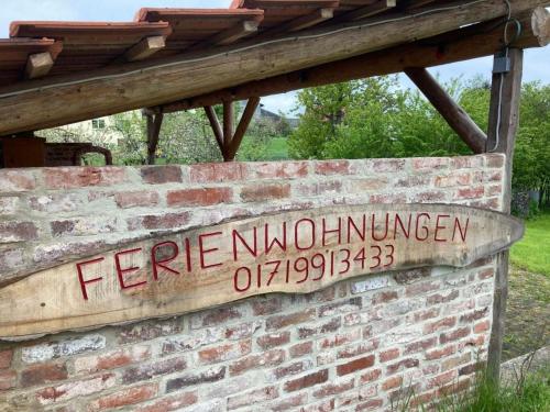 Ferienhof Dipperz Wohnung mit großer Dach-Terrasse in 迪佩爾茨