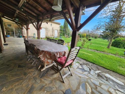 Spacious house with large garden in Valdivienne in Valdivienne