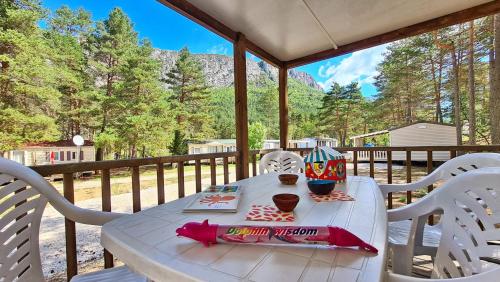 Iekārtas, Camping La Pinatelle in Saint-Auban