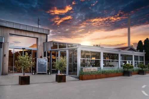 Restaurant, Feddet Strand Resort in Faxe