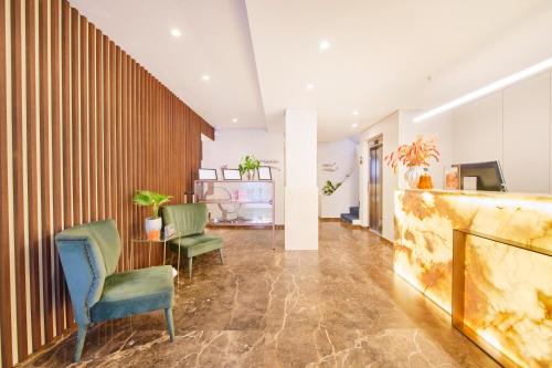 Αίθουσα υποδοχής, Hotel Moon & Sun Braga in Μπράγκα