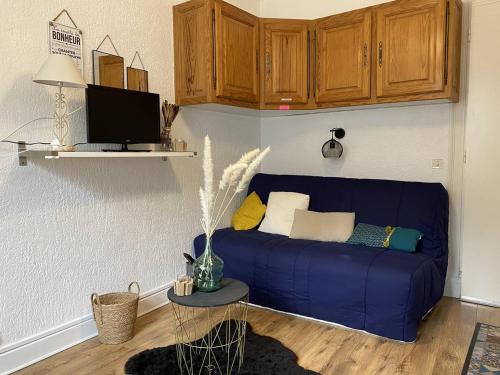 Apartment room in Charmant T3 avec vue montagnes à Cauterets - FR-1-812-95