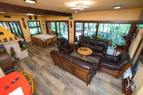 Общ салон/телевизионна зона, Casa Ardeleană (Casa Ardeleana) in Luncanii De Jos