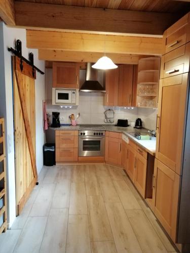 Konyha, Ferienhaus Jantzen in Wingst