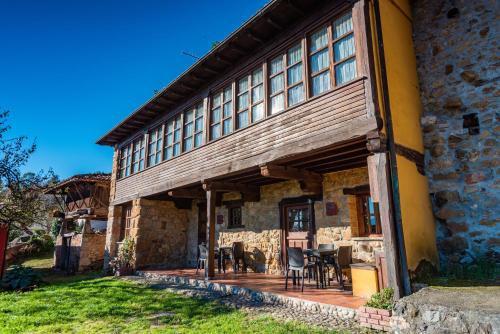 Exterior view, Casa Tenada in Pilona