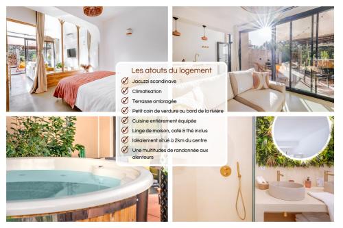 Hermès - Appartement avec jacuzzi scandinave, Nyons (foto 5)