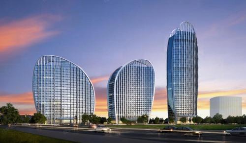 Ancient Whale x Creative Sea View Hotel Apartment in Qingdao