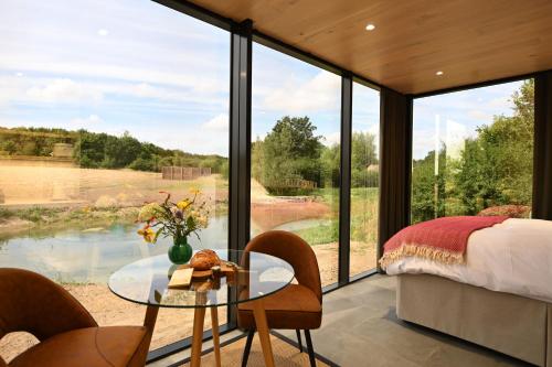 Viesnīcas āriene, Mirror Houses Pound Farm - Pond OOD in Hacheston