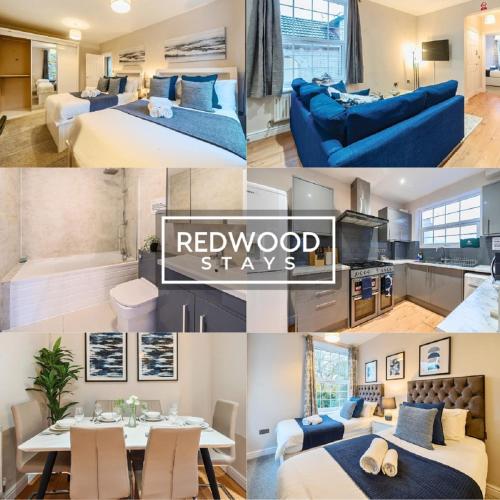. Newly Refurbished Spacious Serviced Apartment for Contractors and Families, Free WiFi & Netflix By Redwood Stays