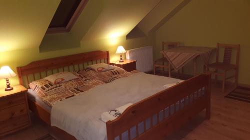 1 double bed