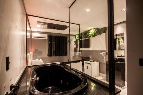 อ่างแช่น้ำร้อน, Motel Jardim Secreto in ซานโต้ อังเดร