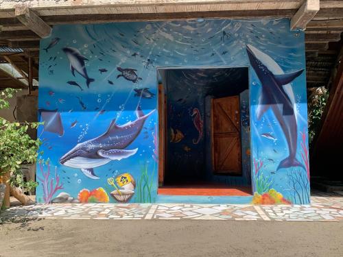 Bathroom, La Casa Mompiche Camping & Dorm in Mompiche