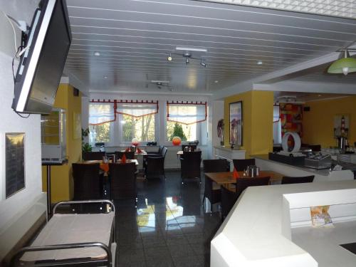 ห้องอาหาร, Hotel Wildunger Hof mit Gemeinschaftskuche in บัด ไวล์ดุงเงน