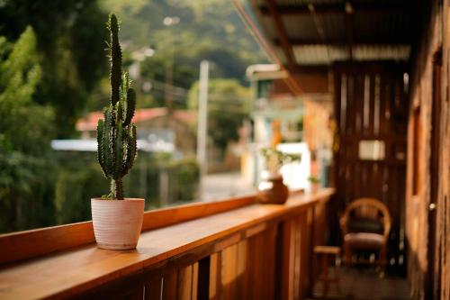 Exterior view, Casa Madera in San Marcos La Laguna