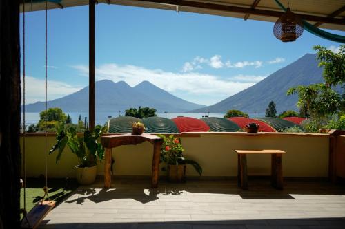 View, Casa Madera in San Marcos La Laguna