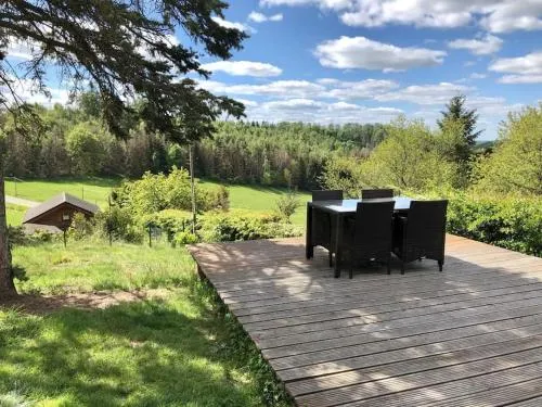 Panoramablick in Hainfeld, Deutschland