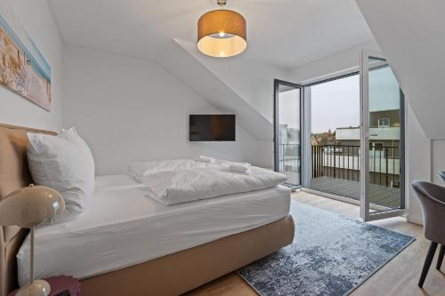 Seaside Luxus Suite 7 mit Sauna und Meerblick in Dahme