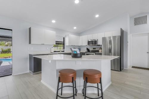 Sleek Cape Coral Vacation Rental with Private Pool detail