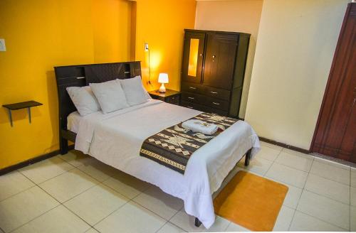 1 double bed