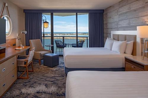 Queen Room with Two Queen Beds and Ocean View