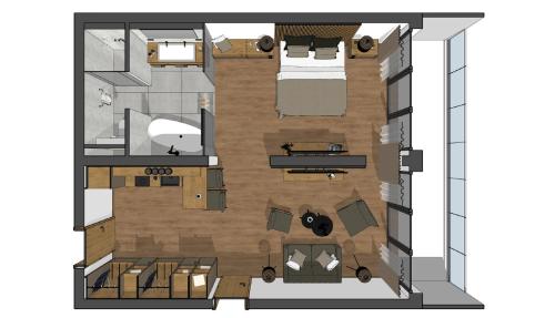 1 queen bed