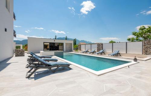 Balkons/terase, Villa Erceg in Dusina