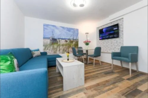 Haus Strandkorb FeWo Strandkob 6 in Bensersiel, Deutschland