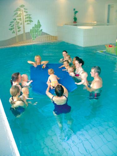 Úszómedence, Hotel Berghof in Willingen (Upland)