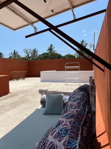 parveke/terassi, Nani Coastal Retreat Modern Bungalow with Terrace in Kilifi