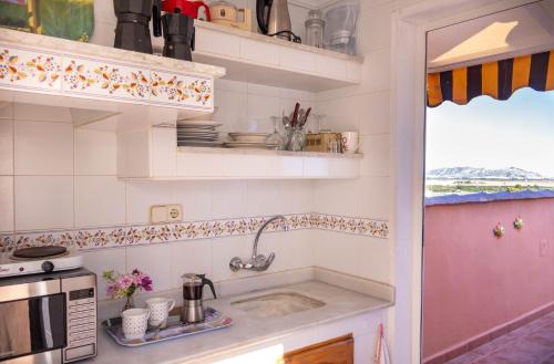 شرفة/ تراس, Casa Rural La Torreta in Corbera