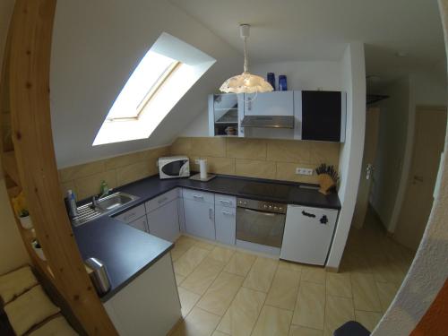 virtuve, Ferienwohnung Unterwellenborn in Unterwellenborn