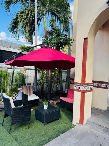 Beds little Havana in Miami, USA