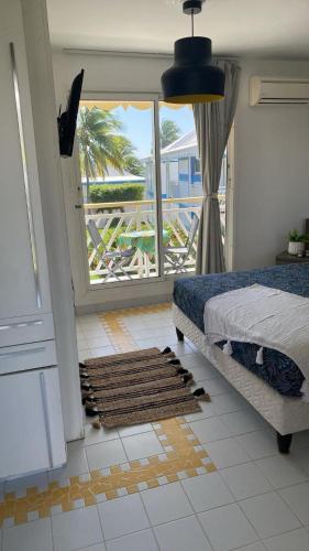 Studio bord de Mer avec Piscine - Le Manganao, Saint-Francois in Saint Francois