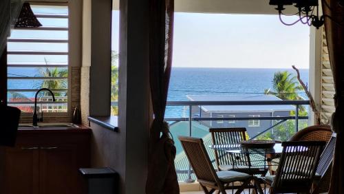 Le chant du Diamant calme vue mer et plage a 50 m in Le Diamant