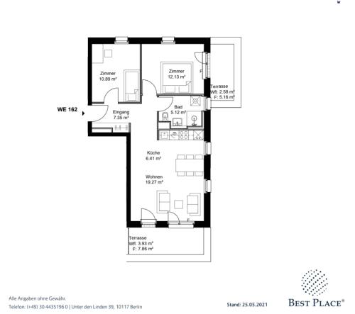 3-room flat in Central Berlin near Prenzlauer Berg, Berlino (foto 4)