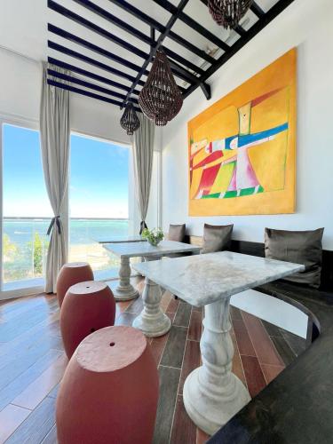 共用Lounge/電視區, 帕拉薩私人公寓酒店 (Palassa Private Residences) in 布拉伯海灘