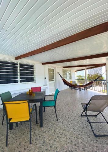 Trois Rivières T2 avec grande terrasse ombragée vue mer Trois Rivières T2 avec grande terrasse ombragée vue mer