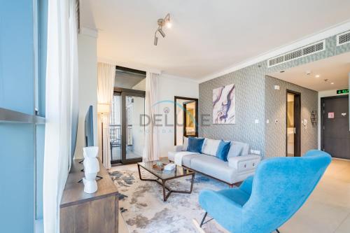 Scenic 1BR in The Dubai Creek Residences North Tower 2, Creek Harbour by Deluxe Holiday Homes, Dubaj (fotografie 9)