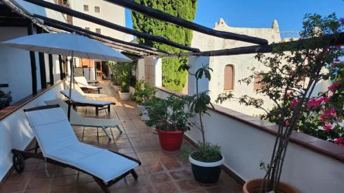 Erkély/terasz, Hotel Pop in Dorgali