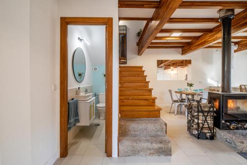 Badezimmer, Vive una escapada rural con alma, cerca de todo y lejos del ruido in Cerdedo