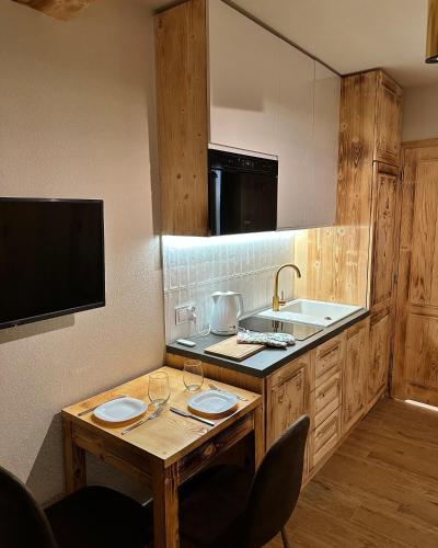 Studio-Złota Jaskinia z widokiem na Tatry i tarasem