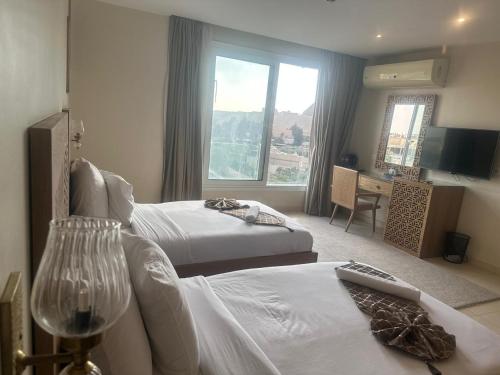 DouDou Pyramids View Hotel Room Type - Twin Room with View