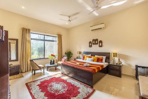 Alaya Stays Dacha 3 BHK Villa with Jacuzzi & Outdoor Bar in Palwal