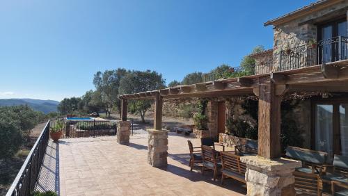 A szálláshely kívülről, La Cueva de Miravet - Luxury Mountaintop Villa with Sea Views - Villa de lujo con vistas al mar in Cabanes